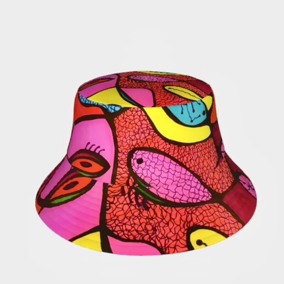 🎉Pink Snake Bucket Hat🎉 - Picture 2 of 5